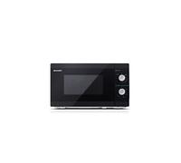 Four micro-onde noir compact avec micro-ondes 1000 W