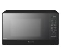 Panasonic NN-GT46KBSUG Four à Micro-ondes et Gril avec Plateau Tournant, 31 litres, Aacier Inoxydable, 1000 W, GrilL 1100 W, 24 Programmes Auto, Écran LCD, Capteur Genius, Menu Junior, Noir