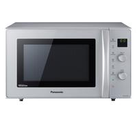 Four micro-ondes combiné compact 27L, convection, gril et inverter, argent