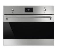 Four micro-ondes combiné encastrable SMEG SO4301M1X Inox G
