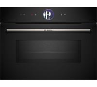 Four combiné micro-ondes encastrable BOSCH SER8 - CMG7761B1 - Noir - 45 L - 20 modes de cuisson