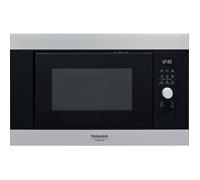 Hotpoint MF20G IX HA.1 Noir, Acier inoxydable Micro-ondes grill Intégré 20 L 800 W