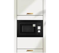 Four Micro-Ondes encastrable - Multifonction avec Grill - 25L - 900W - Noir