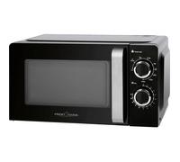 ProfiCook Micro-ondes PC-MWG 1208 – 17 L, 700 W, avec gril – Noir