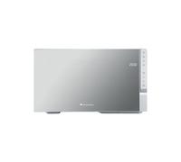 Four micro-ondes pose libre Continental Edison CEMO25UX 1400 W 25 L Inox porte latérale à miroir 8 programmes Gris