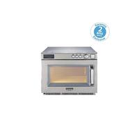Micro- ondes + Gril Panasonic Four micro-ondes professionnel Commandes Mécaniques 18 L - 1600 W - - - Acier inoxydable18 422x508x337mm