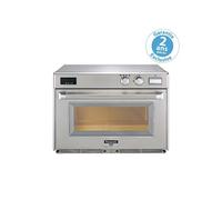 Micro- ondes + Gril Panasonic Four Micro-Ondes Professionnel Commandes Mécaniques 44 L - 1800 W - - - Acier inoxydable44 650x526x471mm