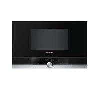 Siemens BF634LGS1 micro-onde Noir, Acier inoxydable Intégré 21 L 900 W
