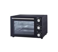 Four multifonction 22L chaleur tournante tournebroche grill 1300W ARIZONA noir 5 programmes de cuisson avec minuterie et accessoires
