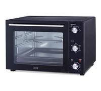 Four multifonction 48L chaleur tournante tournebroche grill 1800w ARIZONA noir 5 programmes de cuisson avec minuterie et accessoires