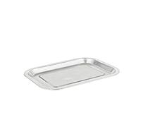 Four Plaque de Cuisson Perforée Plaque Patisserie Acier Inox 304 Plaque Rectangulaire Plate pour MIni Four Cuisson Homogène et Croustillante - 20cm 30cm (32 * 22cm)