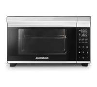 Four Posable GastroBack 42814 1500W 26L Conception de Cuisson et de Gril Réglage Electronique Noir Argenté/Noir G