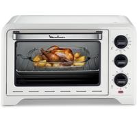 Four Posable Optimo 19 L, Thermostat Jusqu'À 240 °C, 3 Modes De Cuisson Dont Gril, Minuteur, 6 Niveaux De Cuisson, Chaleur Traditionnelle, Blanc Ox441110