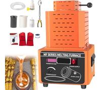 Four pour Métaux Précieux 5000 W, 1600°C, Fusion et Raffinage avec PID