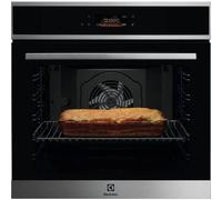 Four encastrable - Pyrolyse - Chaleur tournante pulsée - ELECTROLUX - EOF8P08X - Inox - Porte froide - 59,4 x 59,4 x 56,8 cm