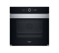 Hotpoint - HAOI5S8PM0XA Four Encastrable Pyrolyse 73L - Hydrolyse, Chaleur Pulsée - Programmes Automatiques, Écran Électronique - H 59,7 x L 59,5 x P 56,4 cm - Classe Énergétique A+ - Inox
