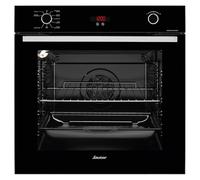 Four Pyrolyse SAUTER SOP6204LB - Chaleur brassée - 73L Programmateur électronique LED rouge - 7 modes cuisson - Porte froide - Pyro Express