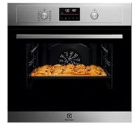 Electrolux EOH4P56BX Four multifonction, capacité 65 l, fonction grill, puissance 2320 W, grill de 2090 W, chauffage rapide, nettoyage pyrolytique, série 300, inox, classe A+, fabriqué en DE