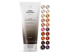 Four Reasons Color Mask - Café - (27 couleurs) Traitement tonifiant Après-shampoing colorant Tonifie et sublime les cheveux colorés - Teinture ca