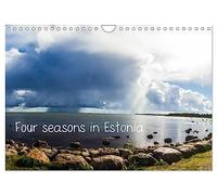 Four seasons in Estonia (Wall Calendar 2026 DIN A4 landscape), CALVENDO 12 Month Wall Calendar: Discover the beauty of Estonia through the four seasons of the year