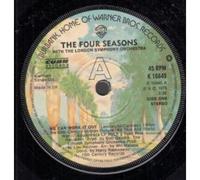 Four Seasons - WE CAN WORK IT OUT 7" (45) UK WARNER BROS 1976 B/W HARMONY PERFECT HARMONY (K16845)