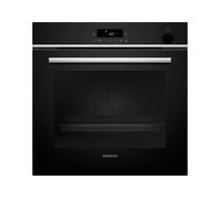 Four Siemens encastrable 3600W 71L Noir - HR532GBS3 | Sécurité enfant, capacité de 71 litres, fonction Air-Fry, fonction Air Fry, chauffage rapide, contrôle tactile LED