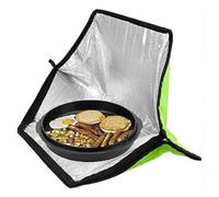 Four Solaire De Camping - Léger, Pliable & Grande Capacité - Cuiseur Solaire Extérieur Portable, Four De Camping Pliable Renforcé, Aucun Feu Ni Électricité Requis