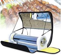 Four solaire, gril de camping à énergie solaire, cuisinière solaire pour réchaud de camping, cuisinière solaire de grande capacité de 4,5 L, s'applique au camping ou à la randonnée