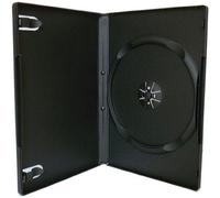 Four Square Media 10 X CD/DVD/Blu-Ray 14 mm Noir DVD Case Simple pour 1 Disque - Paquet de 10