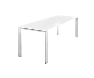 Four - Table 223x79x72cm frame white