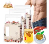 Four Treasures Tea, thé au ginseng quatre trésors, thé chinois pour soins des reins, thé énergétique chinois à base de plantes pour femmes et hommes (3 boîtes)