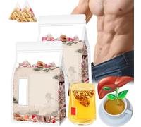 Four Treasures Tea, thé au ginseng quatre trésors, thé chinois pour soins des reins, thé énergétique chinois à base de plantes pour femmes et hommes (2 boîtes)