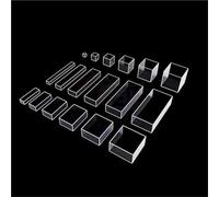 Four tubulaire résistant à la corrosion à haute température en quartz Ark, creuset cylindrique carré, cuve de nettoyage du verre(100mmx20mmx15mm)