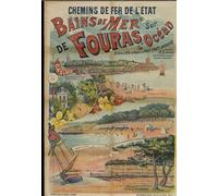 Fouras Les Bains Océan Affiche Poster Reproduction - Format 50X70 cm Papier Luxe 300 GR - Vente du fichier numérique HD Possible Nous Consulter