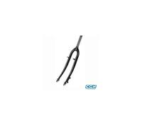 Motodak Fourche VTC 28" Acier filetée 1"1/8 Noire V-Brake à tasseaux + Disque IS