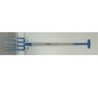 Fourche à bêcher acier forgé manche composite L.90 cm