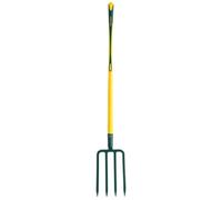 Fourche à bêcher douille - 30 cm manche pomme Metalgrip - Leborgne