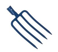Fourche à bêcher douille 4 dents 29 cm sans manche