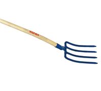 Fourche à bêcher douille 4 dents triangles Pro 30 cm Sans manche - 187211 - Revex