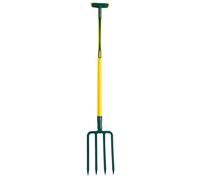 Fourche à bêcher pro douille - 30 cm manche béquille Novagrip Leborgne