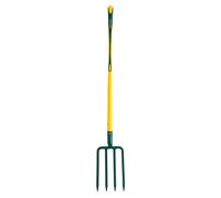 Fourche à bêcher pro douille - 30 cm manche pomme Novagrip Leborgne