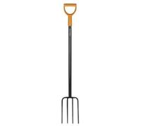 Fourche à bêcher Solid - 1,22 m - manche alluminium - tête en acier carbonne