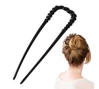 Fourche à cheveux pour chignons, épingles à cheveux en forme de U | Épingles à cheveux torsadées pour femmes en forme de U | Fourchette à cheveux élégante, accessoires de coiffure pour filles pour la
