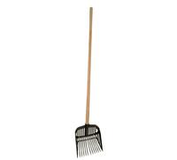 Fourche à copeaux avec manche Kerbl 2959 Noir 45 cm