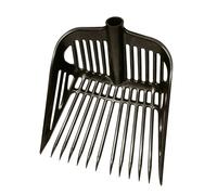 Fourche à copeaux seule Kerbl Noir 45 cm