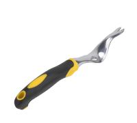Fourche à Désherber Ergonomique Manuelle Jaune en Alliage D'aluminium