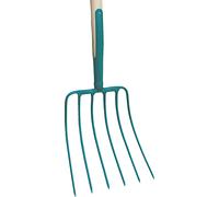 FOURCHE À ENSILAGE À SOIE 6 DENTS EMMANCHE 130 FORGES DE MAGNE - 419601