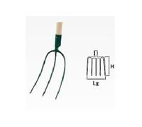 Leborgne - Fourche À Foin Douille 3 Dents 26Cm Sans Manche G