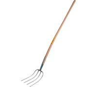 Fourche à fumier ABT Stand.Dents-L.310mm 4 dents forgées,avec manche G.1500g FREUND