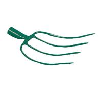 Fourche à fumier Cap Vert - Sans manche 4 dents 30 cm